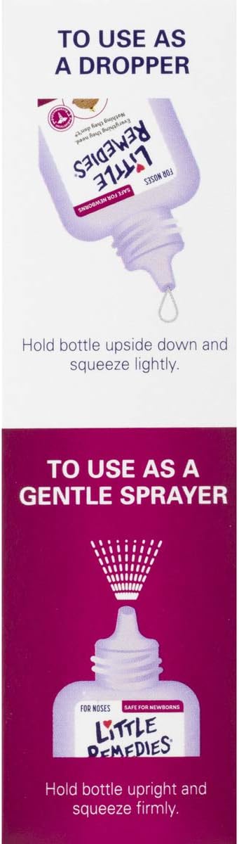 Little Remedies Nasal Decongestant Drops, 0.5 oz, Pack of 6: Health & Personal Care