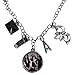 Pretty Little Liars Glass Dome Pendant Necklace With 4 Metal Charms