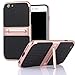 iPhone 6/ 6S Case, Vecan [Dual Layer Protection] Soft TPU & Hard PC with Kickstand Luxury Cover for iPhone 6/ 6S (Rose Gold)
