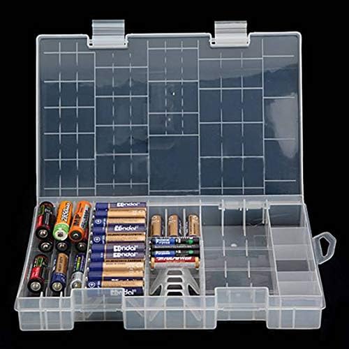 Storage Boxes Bins Multi Function Aaa Aa C D 9v Battery Holder