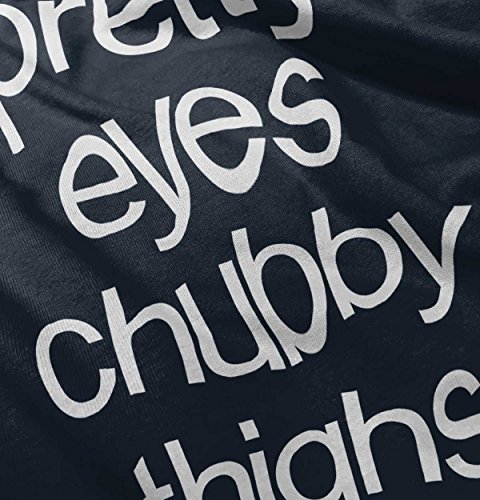 Chubby Thighs New Parents Baby Shower Gifts Funny Saying Baby Onesie Bodysuit