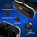 ETVR 3D VR Glasses Virtual Reality Headset for 3D Movies & VR Games with Stereo Adjustable Headphone Compatible with iPhone and Android Smartphones within 4.7-6.0 Inches
