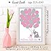 295 pc Elephant Baby Shower Decorations for Girl | It's A Girl | Banner, Napkins, Straws, Paper Decorations, Cake Toppers, Sash, Balloons, Favor Stickers, Guest Book, Confetti, Games | Pink Grey White