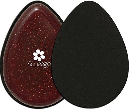 The Original Squeegie Blender | Make-up Silicone and Cosmetic Sponge in 1 Beauty Product | Soft, Sleek and Foundation-Smart | Night Violet