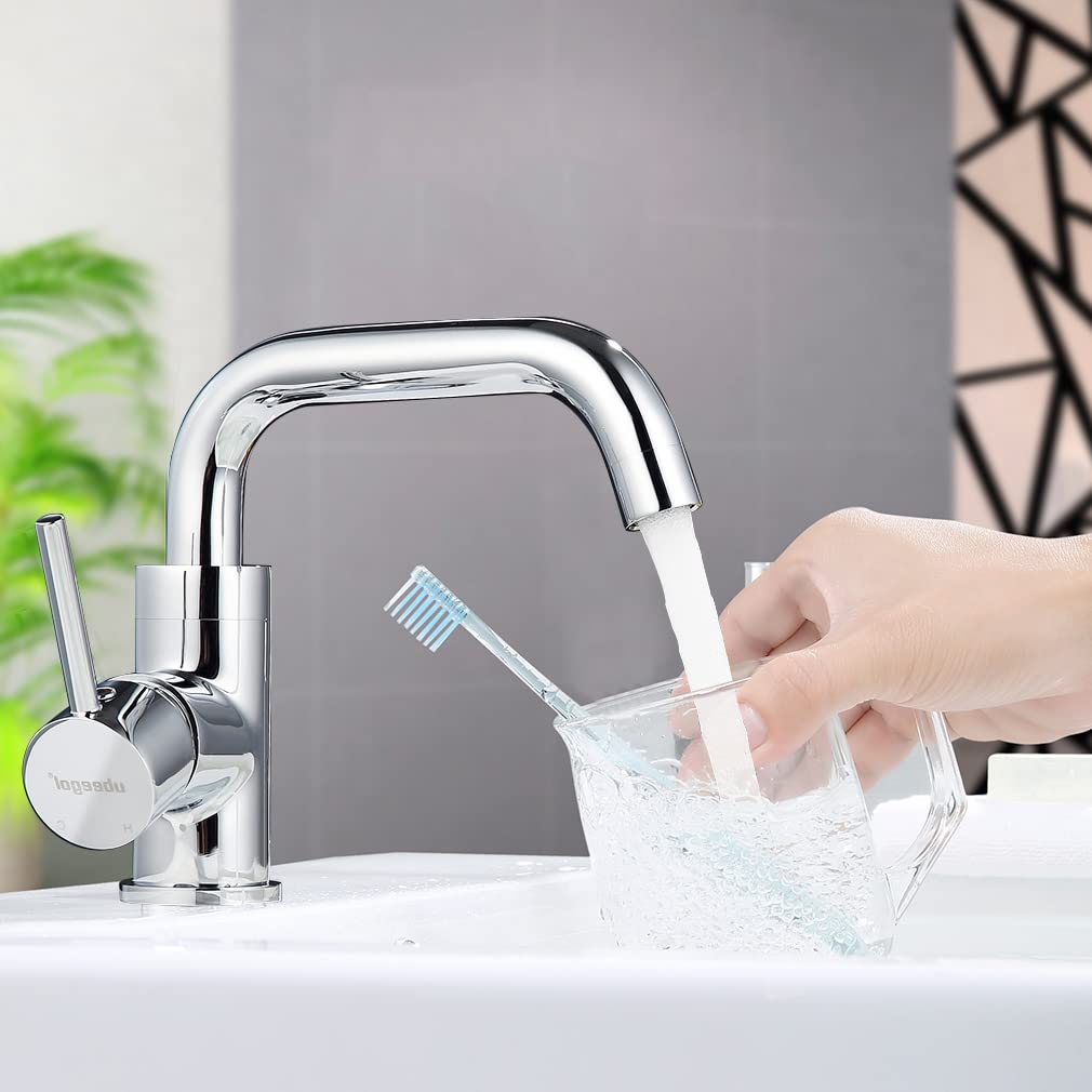 Tap Bathroom Single Lever washbasin Mixer taps.