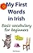 My First Words in Irish: Basic vocabulary for beginners (Learn Irish Book 1) (Irish Edition)