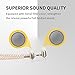 Meidong HE3 Earbuds Earphones In Ear Headphones with Microphone Stereo Ear Buds Headset for iPhone Sony Sumsung - Pink