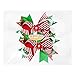 BESTOYARD 2PCS Christmas Hair Bows Grosgrain Ribbon Bowknot Hair Clip for Children Baby Girls Holiday Hair Accessories