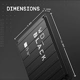 WD Black P10 2TB Game Drive for Xbox Portable External HDD 130 MB/s view 2