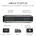 AOMAIS Tough Bluetooth Speakers, Portable Outdoor Wireless 10W Stereo Sound Speaker Waterproof IPX7 Rating with Enhanced Bass for iPhone, iPod, iPad, Tablets(Black)