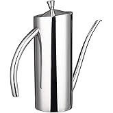 IMEEA Olive Oil Dispenser SUS304 Stainless Steel Cooking Kitchen No Drip Oil Can Vinegar Container, 24oz/700ml