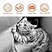 10 Sheets Cat Scratching Deterrent Tape, No Residue Anti Scratch Cat Training Tape for Couch, Removable Double Sided Sticky Adhesive Furniture Protector (Large Size 15.7in X 11.8in)