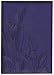 Pierre Belvedere Iris Collection Large Hardcover Notebook with Padded Embossed Cover, Blue Violet (7706310)