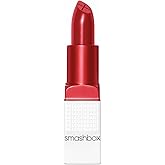 Smashbox Be Legendary Prime & Plush Lipstick | Creamy, Peptide-Infused, Lipstick with Primer for Smooth Color & Moisture Boosting Ceramides, 0.11 Ounce