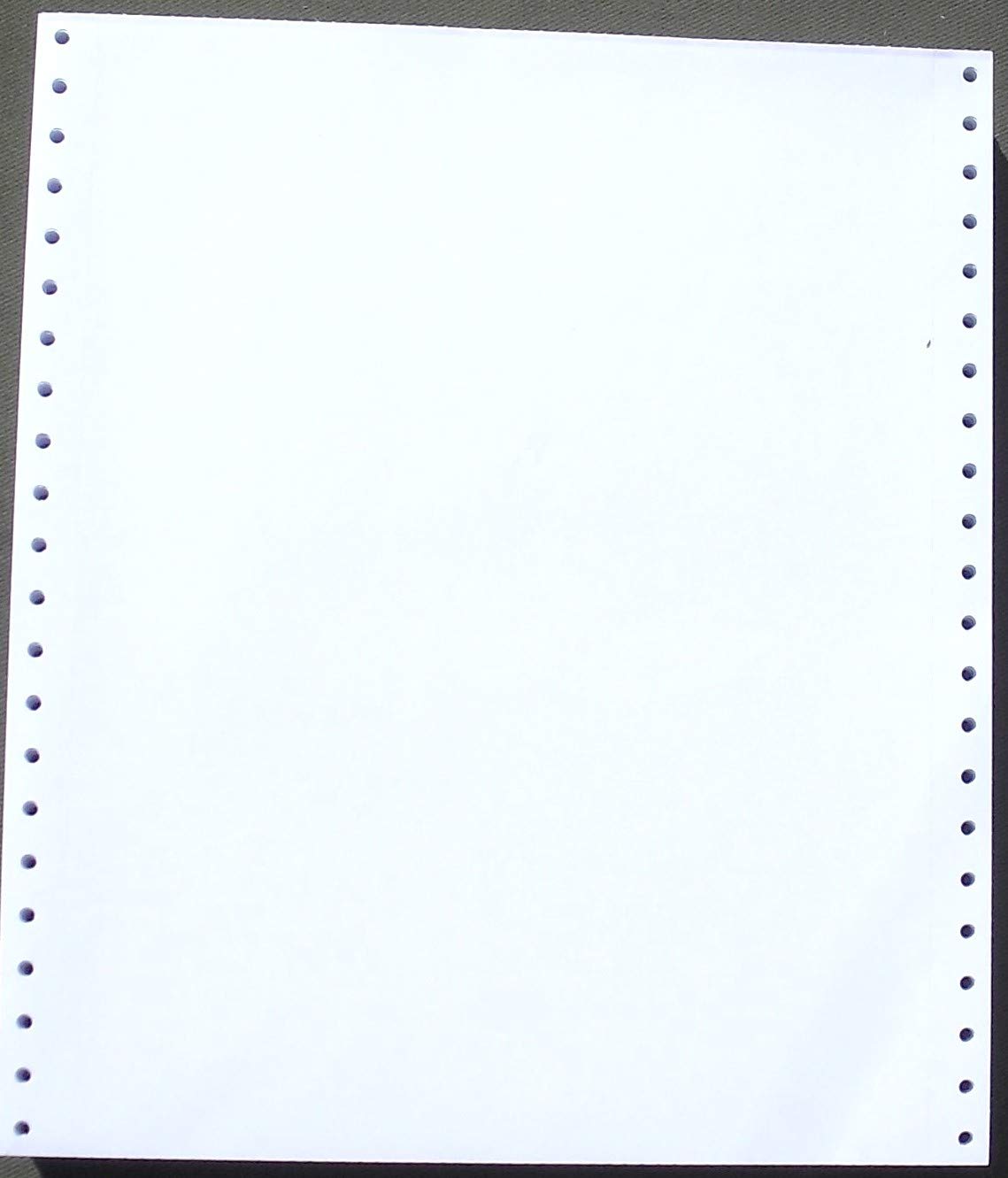 dot matrix printer paper size list