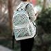 Anti Theft Backpack for Women, JOYELIFE Lightweight Water Resistant Canvas Laptop Bag for College School Backpack Daypack Fits Under 15.6 Inch Laptop Tablet