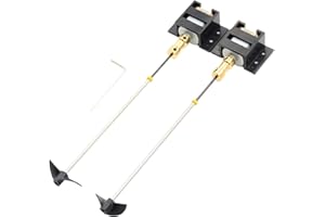 For RC Boat DIY Drive Set 2Sets With 130 Motor Shaft, Copper Coupling And Propellers For Model Ship Enhancement