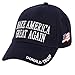 Donald Trump Make America Great Again Hats Embroidered (Navy)