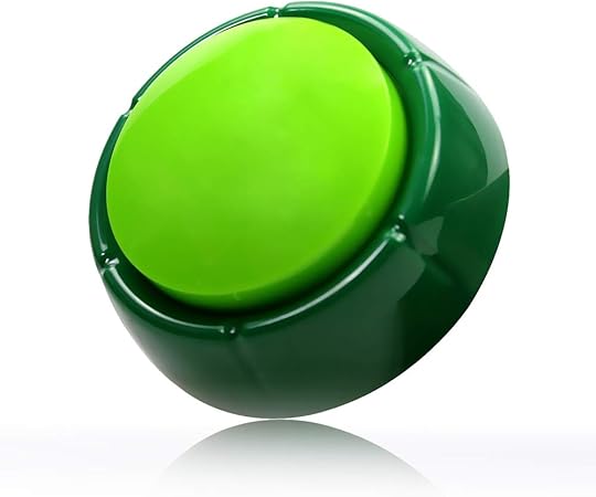 Amazon アンサーブザー 録音 おもちゃ ボタン 録音 音の出るおもちゃ Green M4 知育 学習玩具 おもちゃ