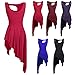CHICTRY Women Crew Neck Lyrical Ballet High Low Dance Dress Leotard Costume