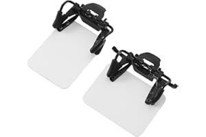 KALLORY Archery Occluder Clip Patch 2Pcs Adjustable Shooting Glasses Blinder for Competitive Shooting