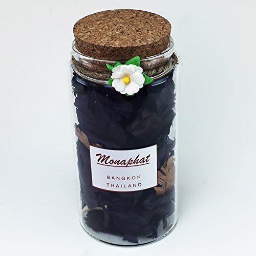 The Beautiful Glass Bottle Design Decorative with LAVENDER Fragrance Potpourri #PR-0804