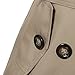 Richie House Girls' Classic Hooded Trenchcoat RH0934-B-9/10 Beige