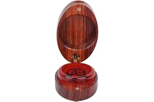 Violin Rosin, Violin Viola Cello Professional Rosin with Wood Case Musical Instrument Cleaning Tool for Violin Viola Cello(Ov