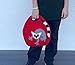 Dabbawalla Bags Lemur Insulated Washable Lunch Bag, Red