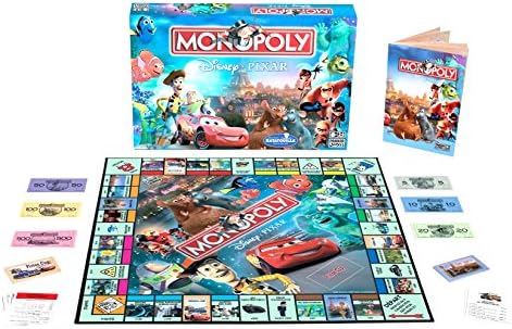 Here in Asheville Disney Pixar Monopoly 2007 Ratatouille &amp; Cars Collectors Edition Never Used