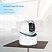 Wireless Security Camera, WiFi Home Security IP Camera PT Baby Monitor with 2-Way Audio, Intelligent Motion Detection and Remote Pan/Tilt/Zoom