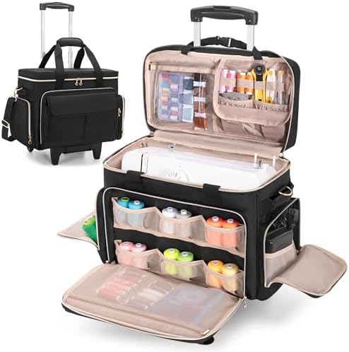 Amazon.com: Edgerr P60920 Deluxe Hardside Roller Bag Spinner Case