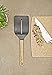 Epicurean Gourmet Series Utensils, Large Turner, Natural/Black Nylon