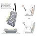 LOVEHOME Lumbar Support for Car and Headrest Neck Pillow Kit - Ergonomically Design Universal Fit Major Car Seat - Gray