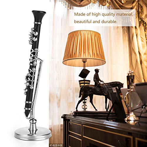 Saxophone Model-Miniature Saxophone Replica Model Display Musical Instrument Ornaments Decoration Gift for Home Office - Thumbnail 2