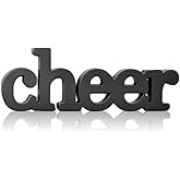 ChalkTalkSPORTS Cheer Wood Words | Shelf and Desk Décor | Wood Sign