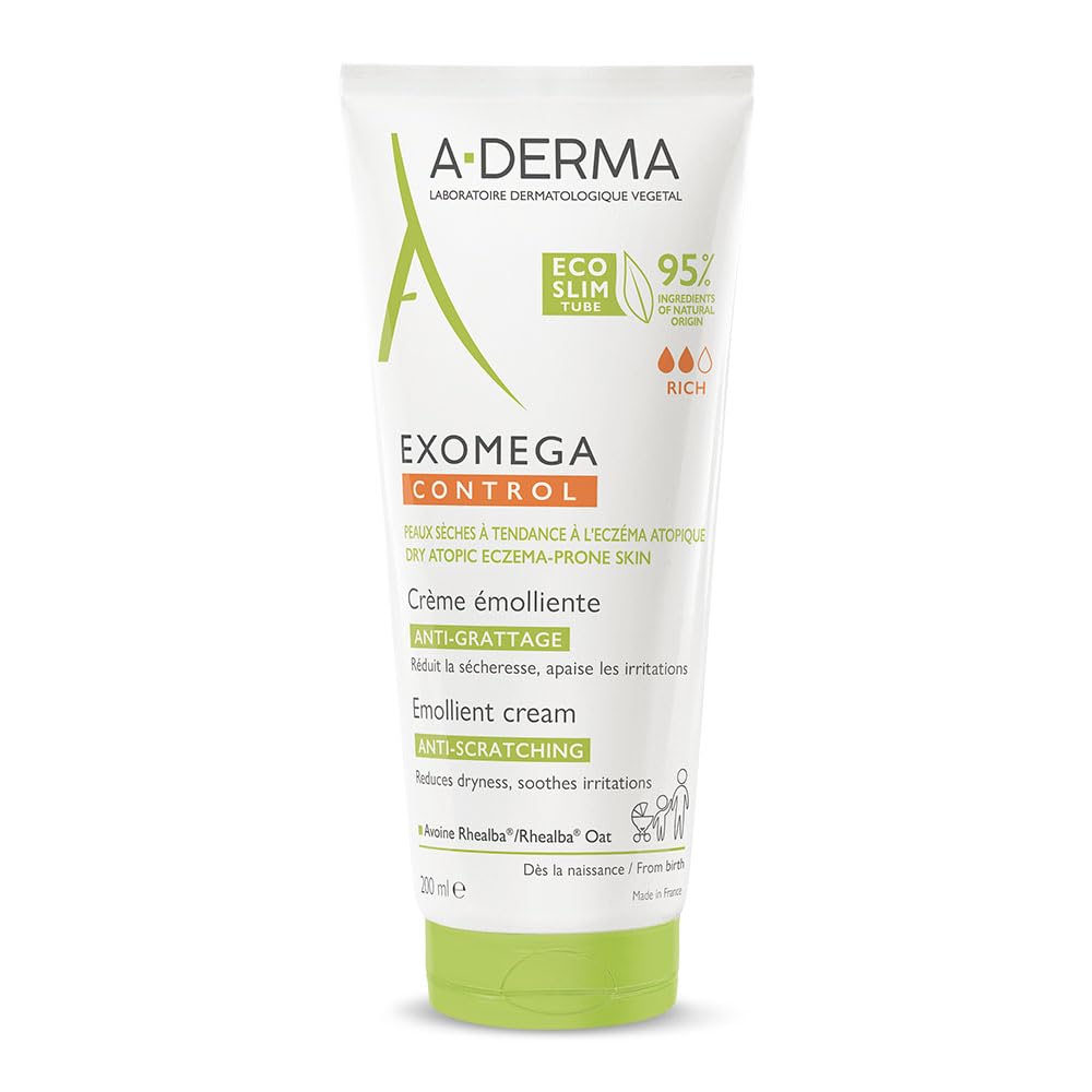 A-DERMA Exomega Control Cream, 200 ml Cream
