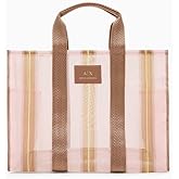 Armani Exchange Women's Ellie See Thru Tote, Vegas, One Size