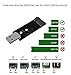 M.2 NGFF SATA SSD to USB 3.0 External SSD Reader Converter Adapter Enclosure with UASP, NGFF M.2 2280 2260 2242 2230 SSD with Key B/Key B+M [Only Support M.2 SATA NGFF SSD)(M2 2230 2242 to USB 3.0)