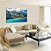 KREATIVE ARTS - Large Nature Art Poster Print on Canvas View on Napali Coast on Kauai island on Hawaii Landscape Pictures for Office Walls 16x32inchx3pcs