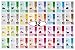 A+B Dermal Korea Collagen Essence Full Face Facial Mask Sheet 32 Full Color SETthumb 3