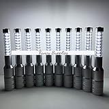 LED Strobe Baton - Rechargeable - Bottle Service for VIP Nightclubs Led Bottle Baton Hand held 1 Piece -Silver Case-