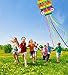 Giant Octopus Kite for Kids and Adults - Large Rainbow Easy Flyer with 157-Inch Long Tails Prefect Outdoor Beach Toys Present Idea for Birthday
