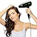 Professional Folding Blow Dryer for Travel 1300 to 1500W Negative Ion Hair Dryer Dual Voltage Lightweight,Mini 9x10 Inch Size (Black), Mothers Day Gifts for Women,Green(Not Include Cool Shot Button)