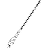 FLYINGSEA Whisks,Small Whisk,Mini Whisk,Stainless Steel Whisks,Cooking and Kitchen Gadget.(1 Pcs)