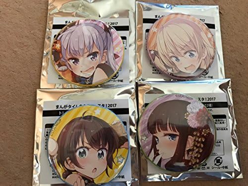 Amazon まんがタイムきららフェスタ 17 トレーディング 缶バッジ New Game 4種セット アニメ 萌えグッズ 通販