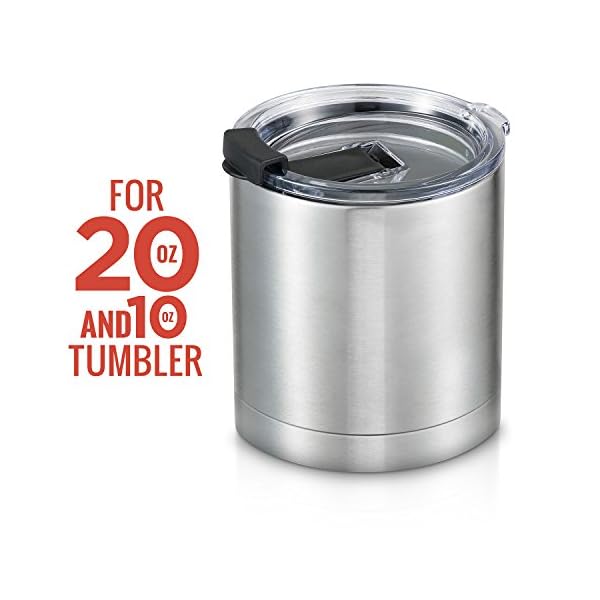 BAYZI-2-New-30-Ounce-oz-Spill-Proof-Lid-For-Yeti-Rtic-and-Other-Tumblers-no-Leak-and-Splash-Proof-Replacement-Tumbler-Cup-Lids-Locking-Closure