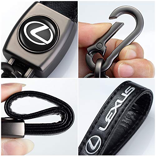 Genuine Leather Key Chain Suit for Lexus is300 es350 rx 350 ls460 gx460