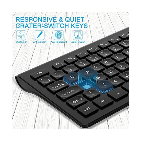 Wireless-Keyboard-and-Mouse-Set-WisFox-24GHz-Full-Size-Ergonomic-Keyboard-UK-Layout-USB-Keyboard-Silent-Mouse-Computer-Keyboard-for-Laptop-Desktop-PC-Windows-1087 Wireless Keyboard and Mouse Set, WisFox 2.4GHz Full Size Ergonomic Keyboard UK Layout, USB Keyboard Silent Mouse…