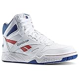 Reebok Royal BB4500 HI M42662 Men's Basketball Shoes (7.5 D(M) US, White/Steel/Dark Royal/Red)